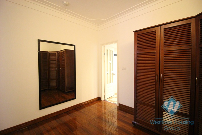 Big and nice yard house with swimming pool for rent in Tay Ho area 